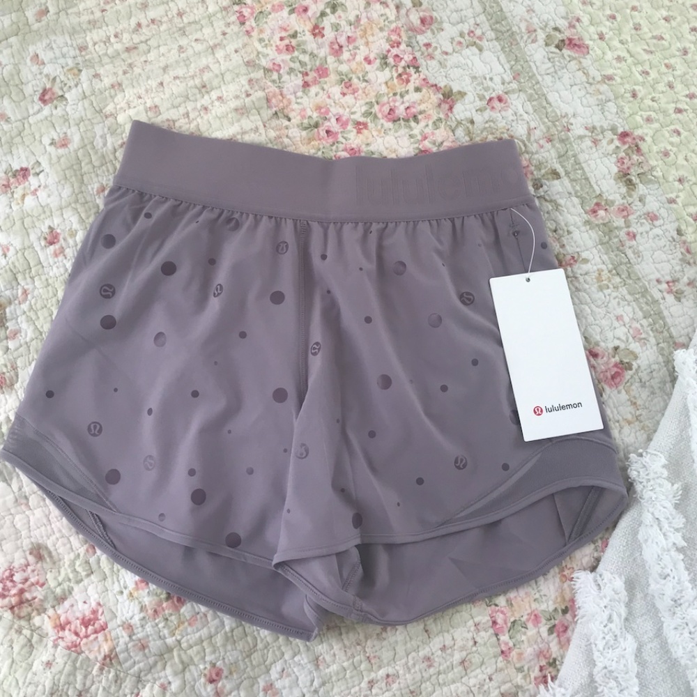 Hotty Hot 4" Logo Violet Shorts